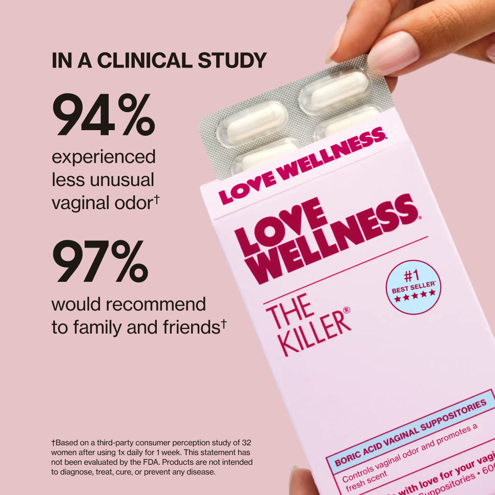 The Killer® Boric Acid Suppositories (YYZ3)