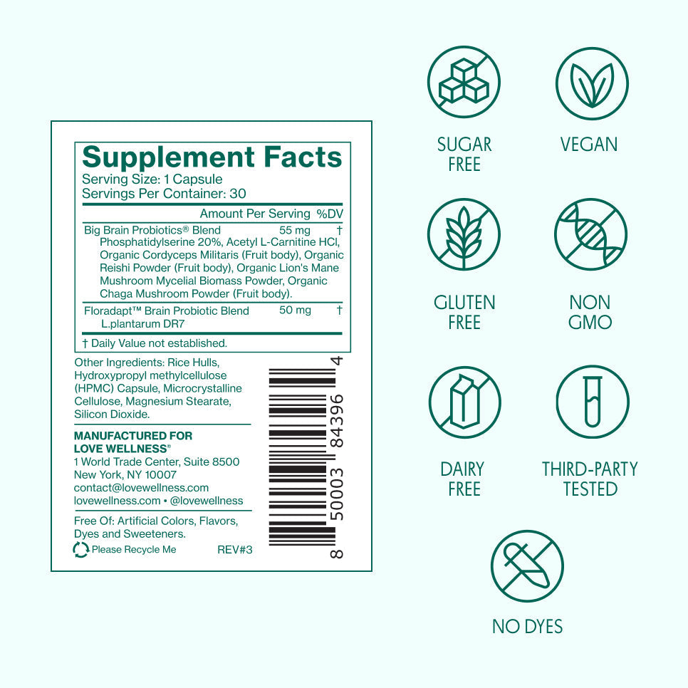 Big Brain Probiotics® (G9ID)
